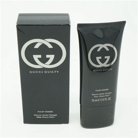 gucci by gucci homme after shave balm 75ml|Gucci guilty after shave balm.